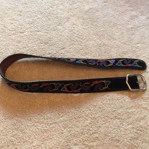 Lucky Brand flower belt